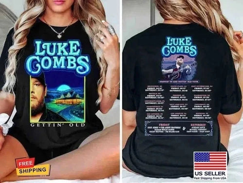 2026 Luke Combs My Kinda Saturday Night Tour T-shirt S-5XL