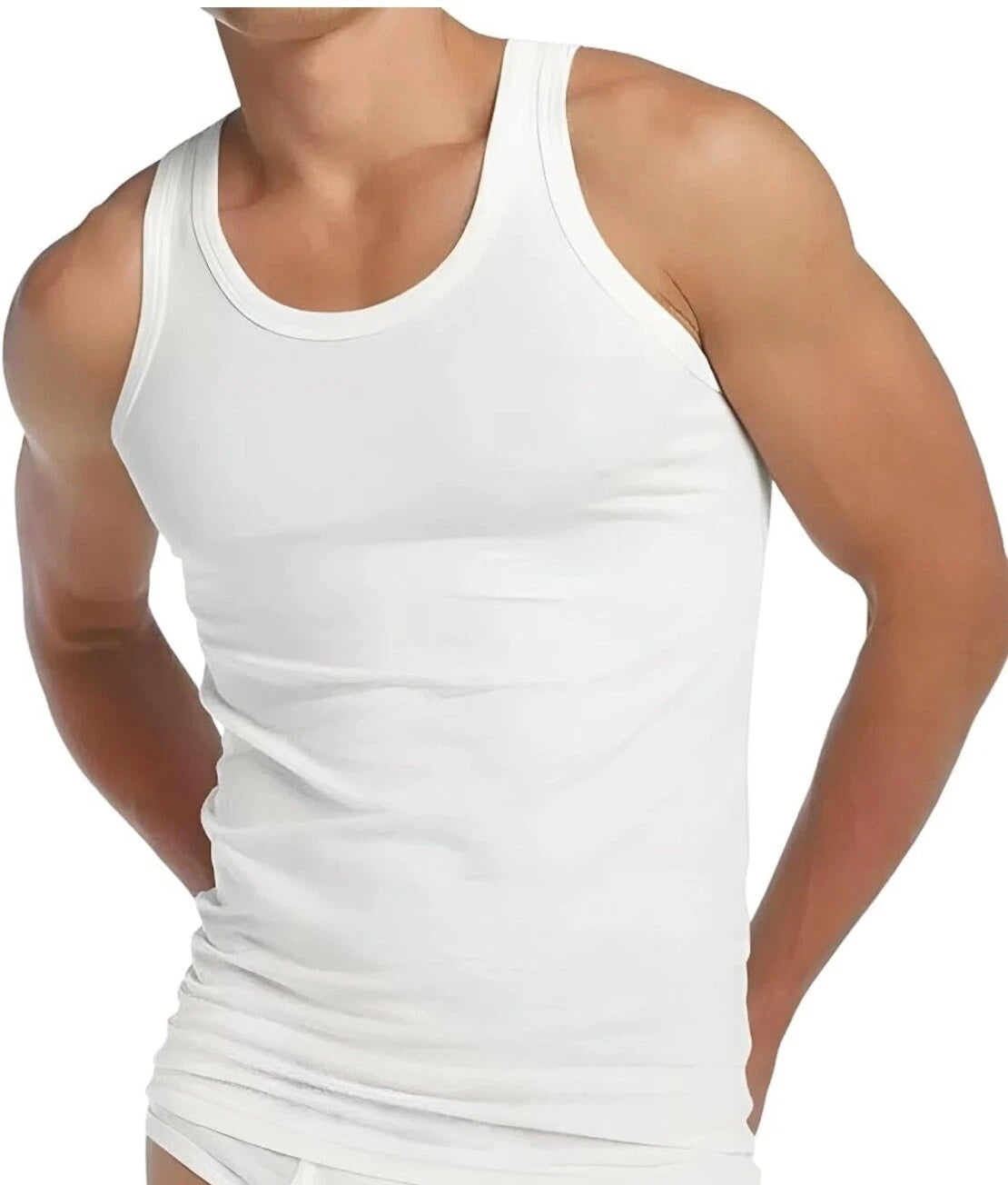 MENS VEST'S * 3 IN A PACK *  100% COTTON  SIZE'S -( S/M/L/XL/XXL)