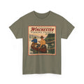 You'll Land Him If You Use Winchester Fishing Tackle Retro Canoe Scene T-shirt