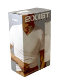 2(x)ist Men's Essential 3 Pack Jersey V-Neck T-Shirt Size Med NEW White V Neck