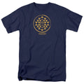 Battlestar Galactica - Gold Squadron Patch - Adult Unisex T-Shirt - Blue