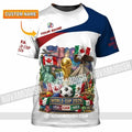 Unisex Shirt - Custom World Cup 2026 3D Shirt HS868