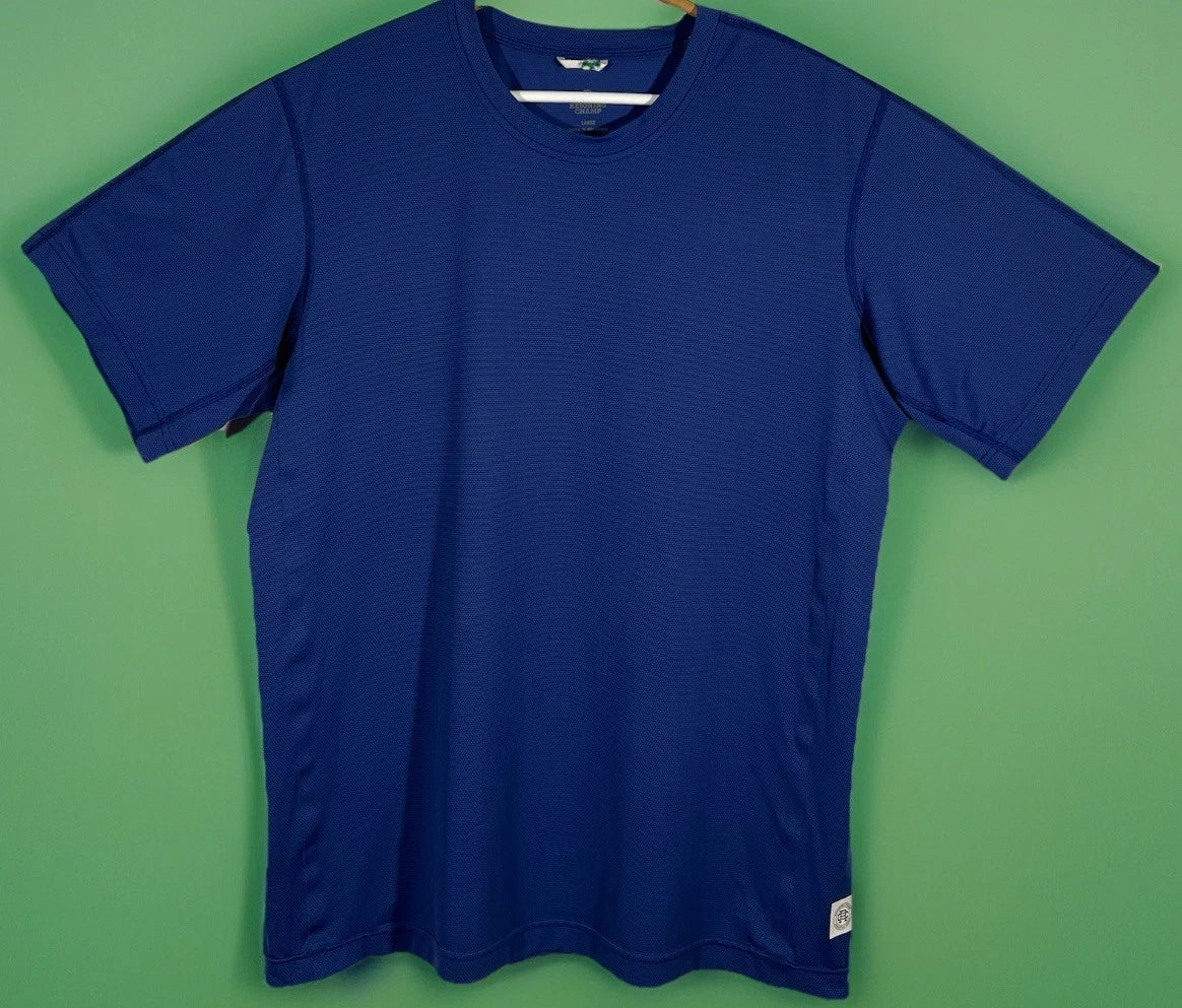 Reigning Champ Lightweight Cordura Standard Training T-Shirt Men's Sz L Blue
