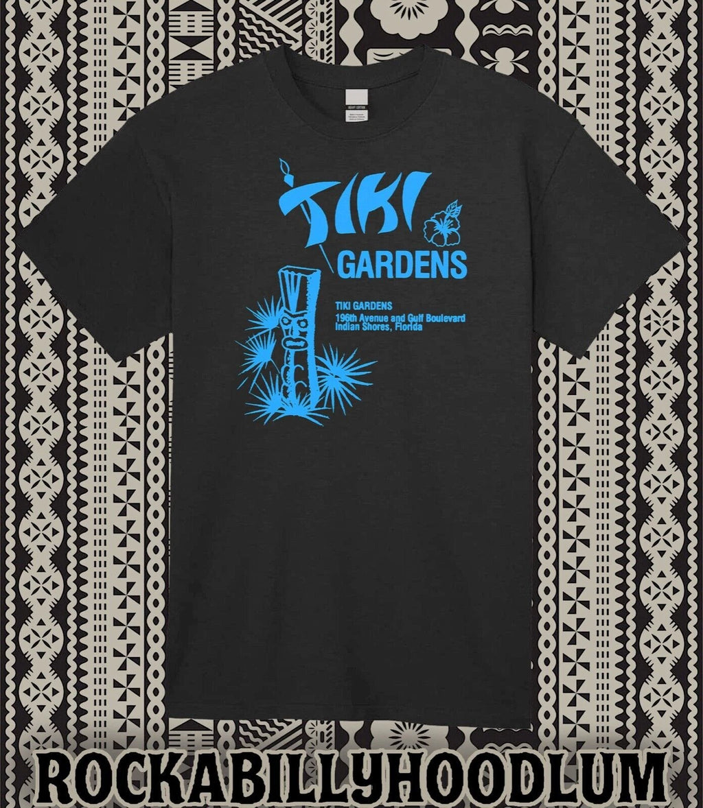 Retro Tiki Tee T Shirt Bar Restaurant Mug Polynesian Tiki Gardens Florida