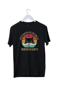 Introverted But Willing To Discuss Cats Graphic Mens T-Shirt S M L XL 2 3 4 XL