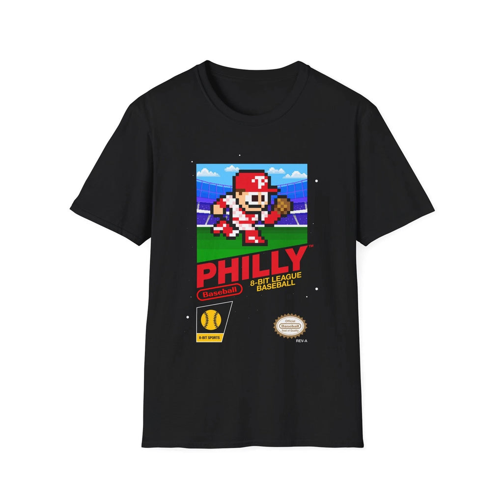 Philadelphia Philly Baseball Retro Game 8-bit Unisex T-shirt
