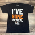 Adidas Shirt Mens Medium Black I've Gone Mental Exact Soccer Short Sleeve