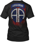82nd Airborne Division Tee T-Shirt Made in the USA Size S to 5XL