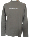 Long Sleeve T-Shirt Men's Sizes: S & XL Crew Neck Top Cotton Taupe Duck & Cover