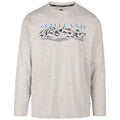 Trespass Mens Quick Dry Polycotton Casual Printed Long Sleeve T-Shirt - Paral
