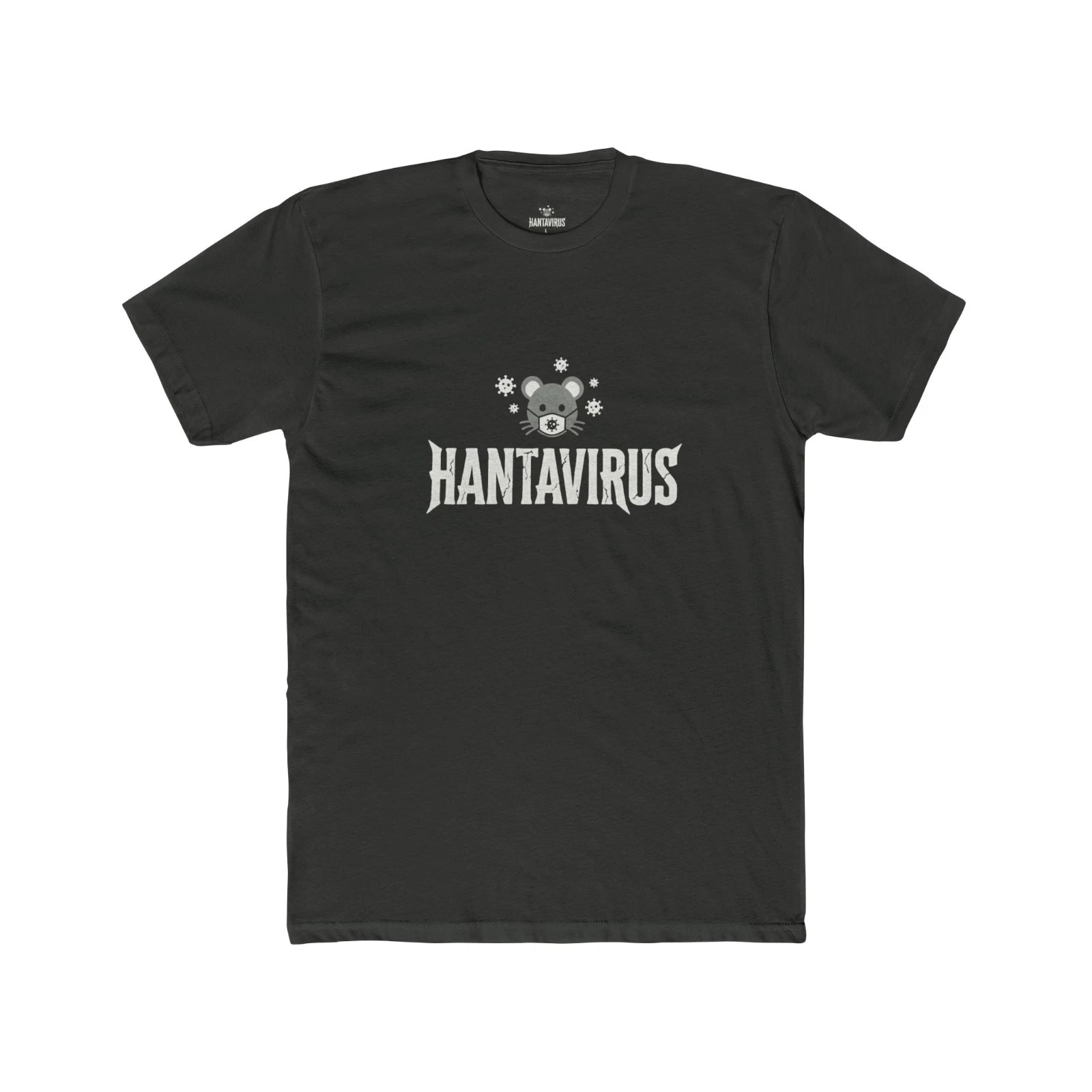 Hantavirus Rodent Graphic Tee | Small Mouse Illustration, Science Humor Tshirt