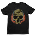 Retro Dark Skull Unisex T-shirt | Gothic Skull Shirt Gifts for Men