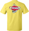 PENN Fishing Casual Inshore T-shirt Medium Redfish Tarpon Trout Snook