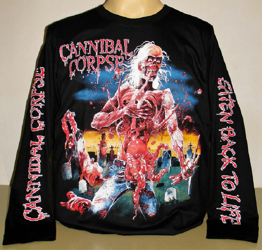 Cannibal Corpse Eaten Back To Life Long Sleeve T-Shirt Size S M L XL 2XL 3XL New