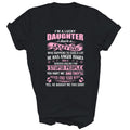 I'm A Lucky Daughter I Have Crazy Dad Unisex Shirt Gift T-Shirt