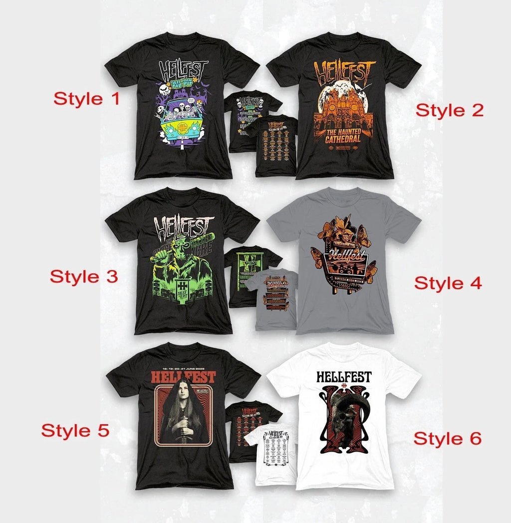 Hellfest 2026 Clisson France On June 18 To June 21 T-Shirt