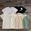 New Unisex LOGO Printed Loose and Versatile Round Neck Short Sleeved T-Shirt