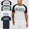 New Mens T Shirts Printed Cotton Short Sleeve Crew Neck Summer Beach Tees Top