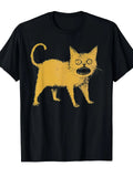 Horrible Japanese Cat Funny T-Shirt[Cool Design] Street Trending Style Women's T
