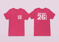 Personalised Custom Leavers 2026 T-Shirt Your Name School Students Party Gifts