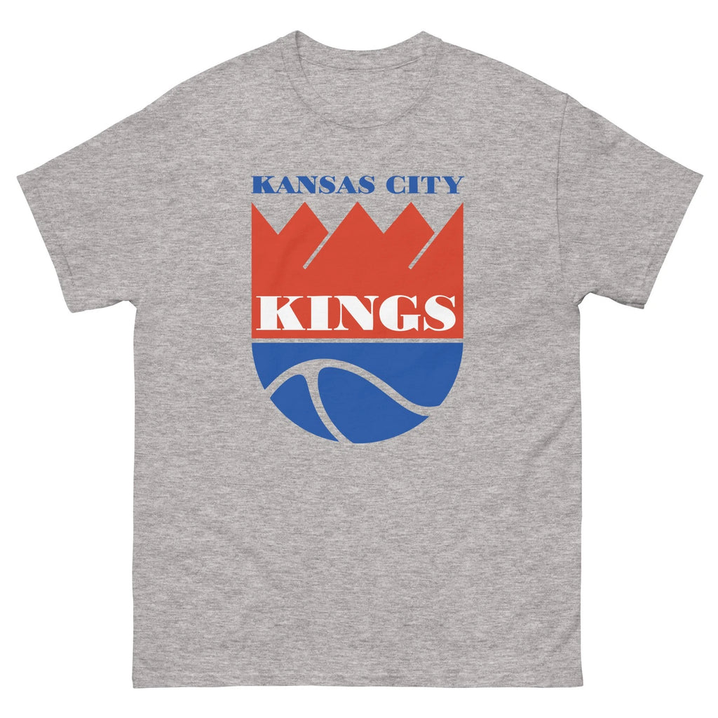 Kansas City Kings Basketball Graphic T Shirt Unisex classic tee
