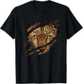 Leopard Cheetah Tiger Leopard Face Lion Cat T-Shirt