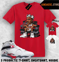 Shirt Matching AJ 8 Bugs Bunny 2025 To Match Sneaker MJ Sneakerhead King T-Shirt