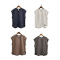 Men's Sporty Sleeveless Vest Top Round Neck for Gym Running Casual Use