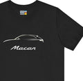 Porsche Macan Startup Script Shirt: Base / S / 4S / T / GTS / Turbo 2014 - 2024