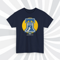 Philadelphia Bell 1974 WFL Football Grunge Logo T-Shirt