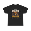 Christian Drummer T Shirt, Worship Drum Set, Drummer Gift, Jesus