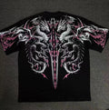 Breathedivinity Cotton Sport-Style Loose-Fitting T-Shirt