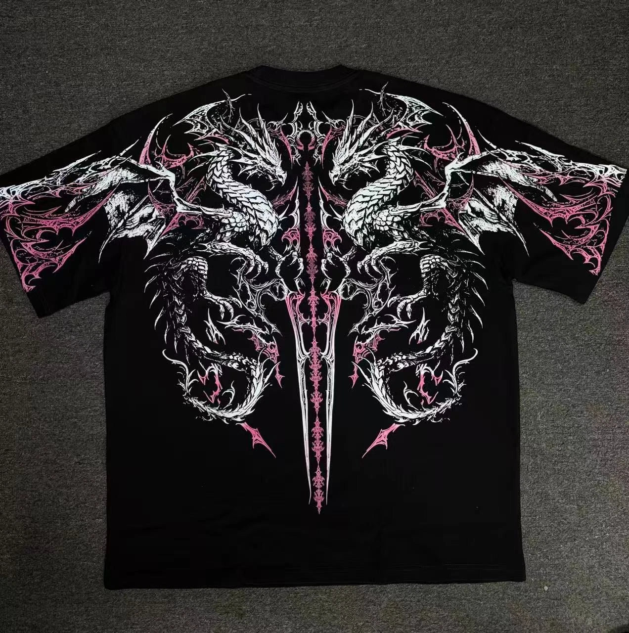 Breathedivinity Cotton Sport-Style Loose-Fitting T-Shirt