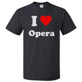 I Love Opera T shirt I Heart Opera