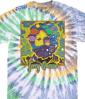 GRATEFUL DEAD-JERRY PAINTED-TIE DYE T-SHIRT S, L, XL, XXL Garcia RARE