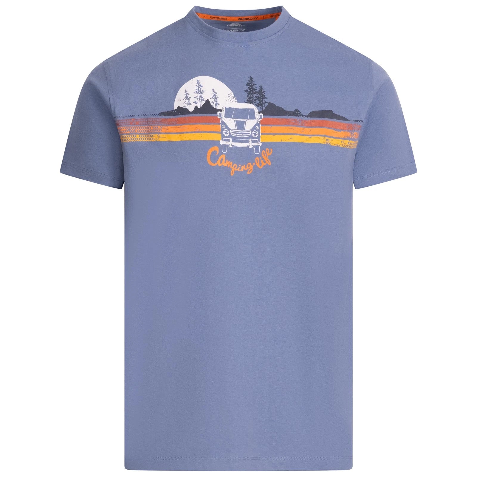 Trespass Mens Short Sleeve Graphic T-Shirt - Cromer II