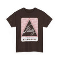 Blatz Finest Beer Brewed In Milwaukee WI Pink Retro 1950s Breweriana T-Shirt
