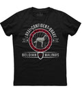 Loyal Confident Belgian Malinois Mens Short Sleeve New Cotton Black T-shirt