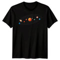 Solar System Planets Space Mens T-Shirt Astronomy Science Graphic Tee