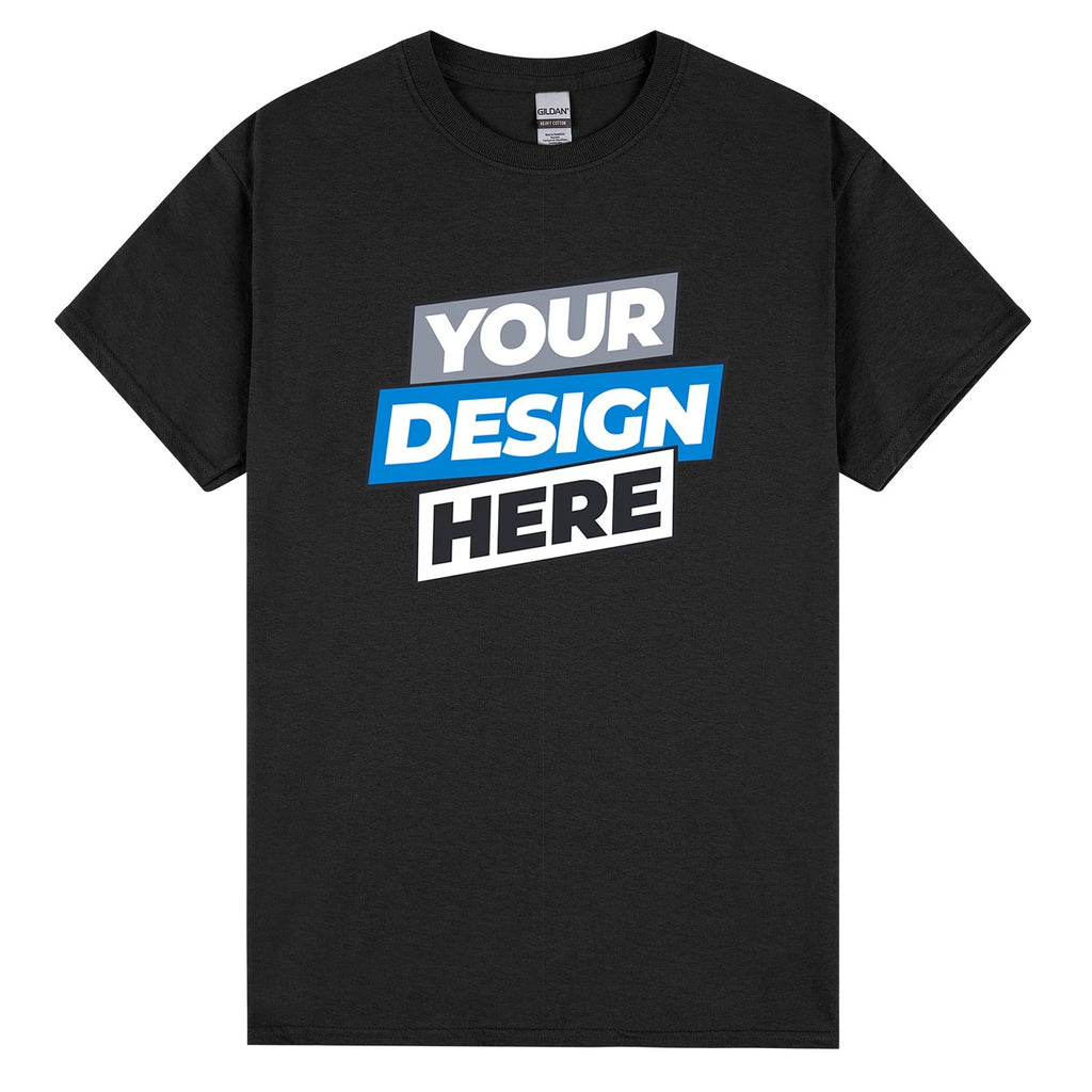 Personalised Customised Mens Custom Printed T-Shirt Logo Text Printing Print Tee