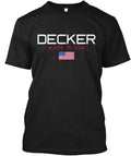 Decker Made In Usa T-Shirt in the USA Size S to 5XL