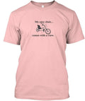The World Of Bent Recumbent Bike T-Shirt Made in the USA Size S to 5XL
