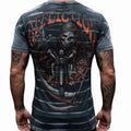 $58 AFFLICTION American Customs HELL RIDER Short Sleeve Slim Fit T-shirt NWT