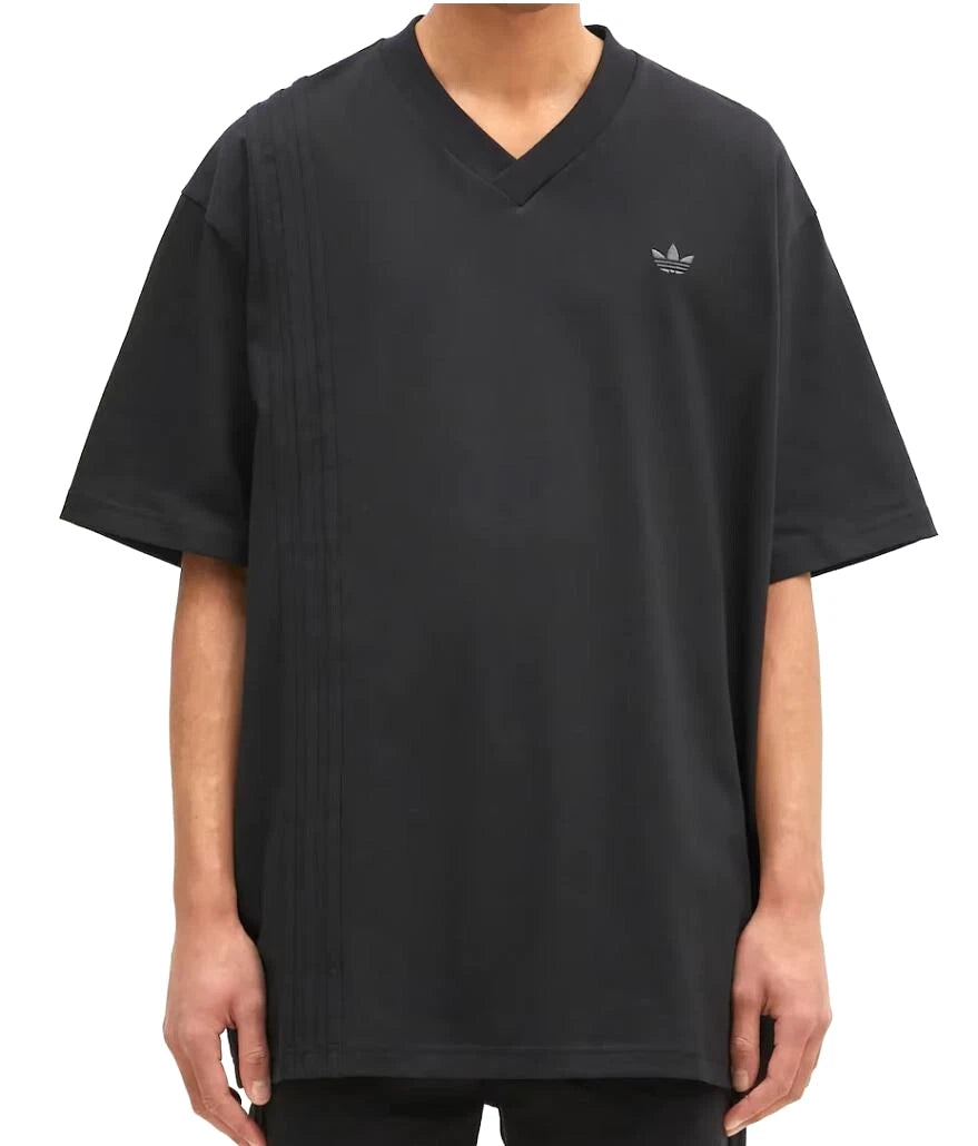 NEW MENS ADIDAS ORIGINALS FRONT 3-STRIPES  TREFOIL SHIRT ~SIZE MEDIUM #JD2301 BM