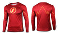 The Flash Costume Tee Short Sleeve Long Sleeve Men's T-Shirt Sports Jersey
