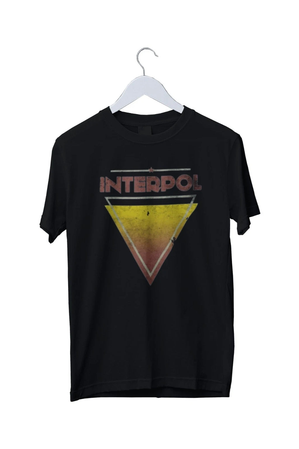 Interpol Triangle Graphic Print Unisex T-Shirt Mens S M L XL 2 3 4 XL