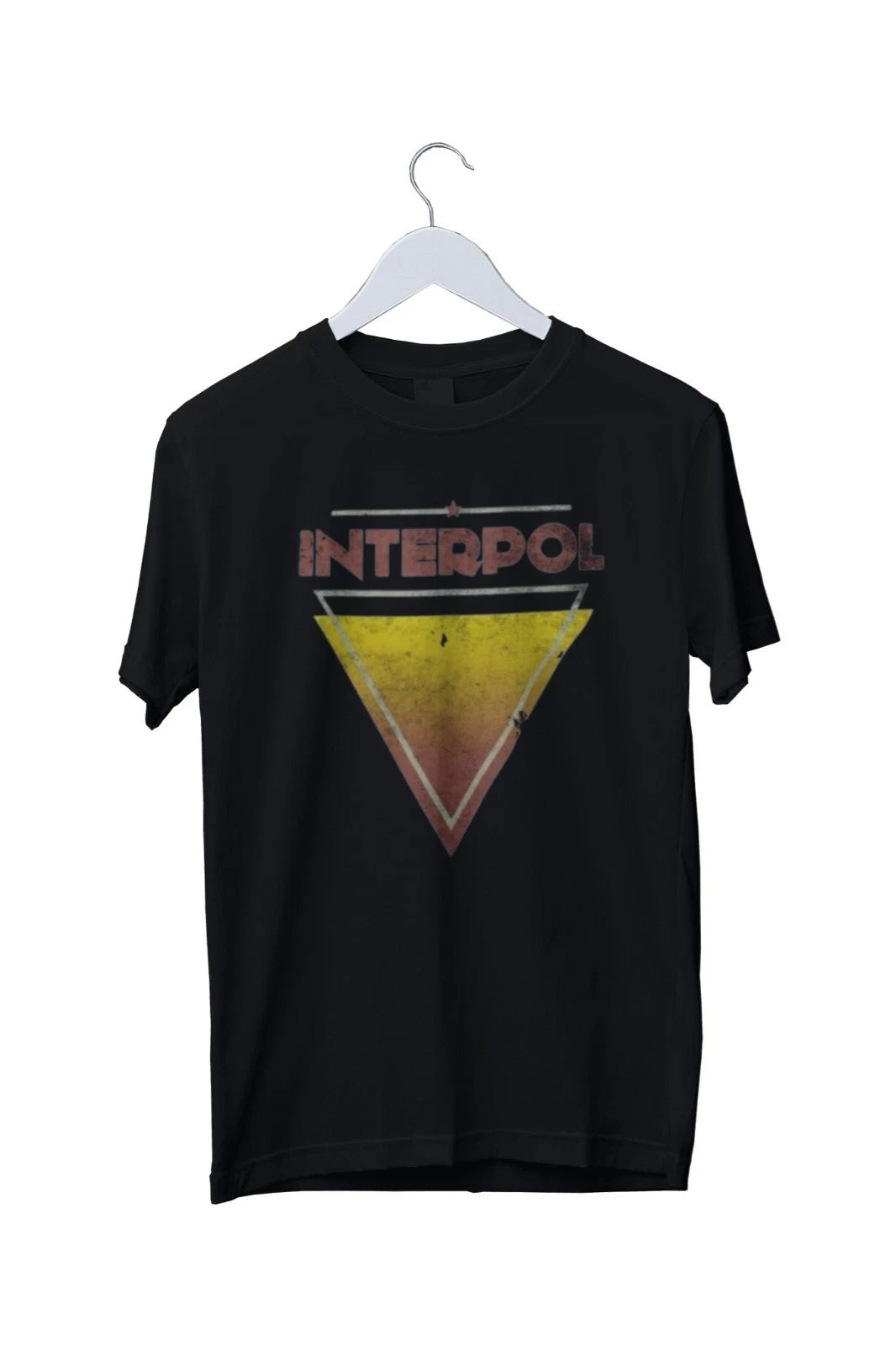 Interpol Triangle Graphic Print Unisex T-Shirt Mens S M L XL 2 3 4 XL
