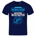 Mens T-Shirt The Most Important Call Me Grandad S to XXL Grandfather Grandson Family