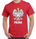 Polish Eagle Polska Flag Men's T-Shirt - Poland Football