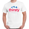 Thirsty for Attention Water Bottle Funny Spring Slogan Urban Retro T Shirt 165